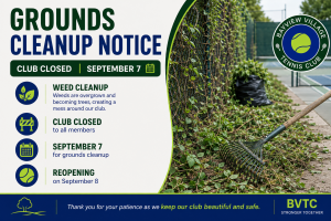 Grounds cleanup